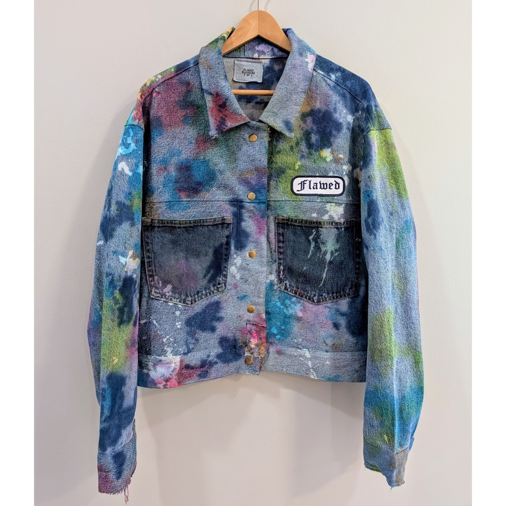 Cropped Denim Jacket (Chest 40-42″)